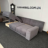 Новий розкладний диван, диван в тканині купити, фото 6