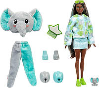 Кукла Барби Сюрприз Джунгли в костюме Слоненка HKP98