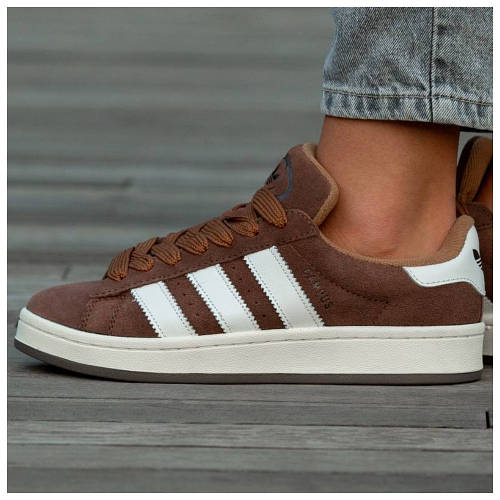 Мужские / женские кроссовки Adidas Campus 00s Brown White, унисекс ...
