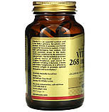 Натуральний Вітамін Е Solgar Vitamin E 400 100 IU гел капс, фото 6