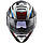 LS2 FF800 Storm 2 Racer Red Blue, XS Мотошолом інтеграл з окулярами, фото 4