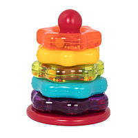 Развивающая игрушка Цветная пирамидка 7 предметов BT2579Z Battat Lite