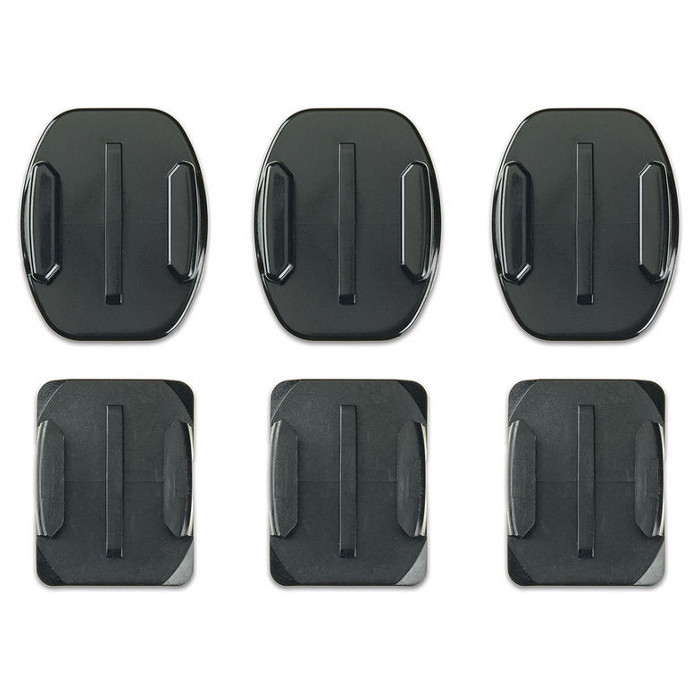 Вигнуті та прямі клейкі кріплення для GoPro Hero 8/9/10/11 та MAX (AACFT-001)