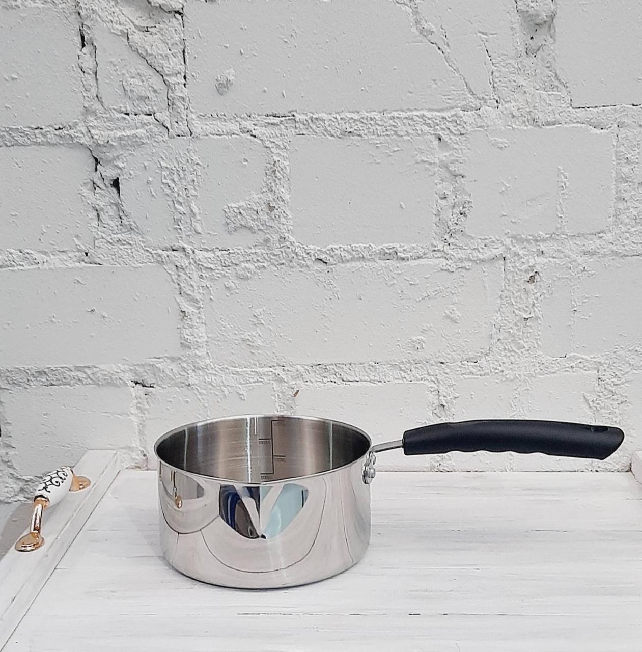 Ківш 1.25л нержавійка без кришки VT6-13002