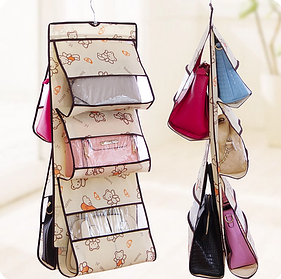 Органайзер підвісний для зберігання сумок і взуття 35*35*90 см
