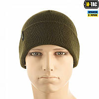 ШАПКА военная м-так АКРИЛ DARK OLIVE "Watch Cap". Шапка M-TaC вязаная эластичная тактическая олива