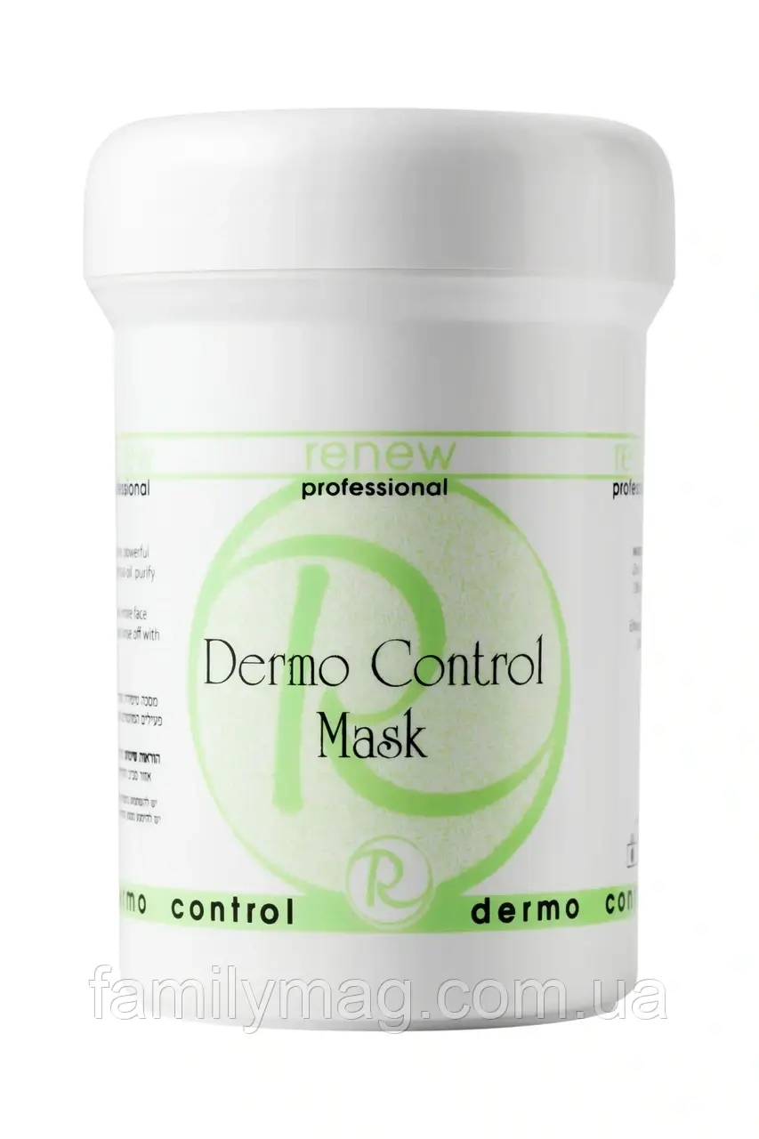 Маска для жирної та проблемної шкіри Mask DERMO CONTROL RENEW Об'єм 250 мл