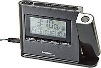 Проекционный будильник Technoline WT 519 с радиоуправляемыми часами отображение температуры и даты