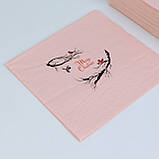 Серветка Різдвяна Паперова "Merry Christmas" 40*40 см - 10 шт Декоративна Серветка з новорічною тематикою, фото 4