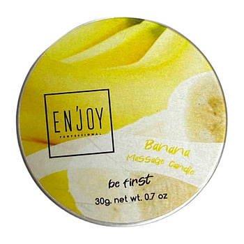 Масажна свічка Enjoy Professional Banana Банан 30 грам
