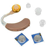 Слуховий апарат Axon x-163 завушний, фото 5