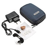 Слуховий апарат Axon K-88 внутрішньовушний акумуляторний із зарядкою, фото 5