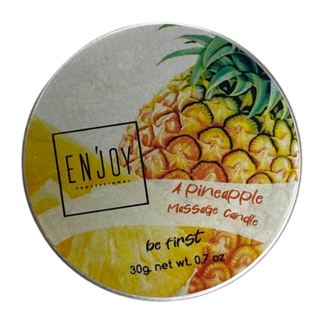 Масажна свічка Enjoy Professional Pineapple Ананас 30 грам, фото 1