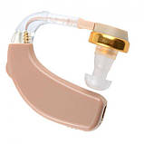 Слуховий апарат Axon C-108 завушний акумуляторний з зарядним пристроєм, фото 2