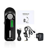 Слуховий апарат Axon C-06 кишеньковий акумуляторний з подвійним навушником, фото 4