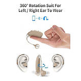 Слуховий апарат Axon A-360 акумуляторний завушний з функцією Bluetooth, фото 8