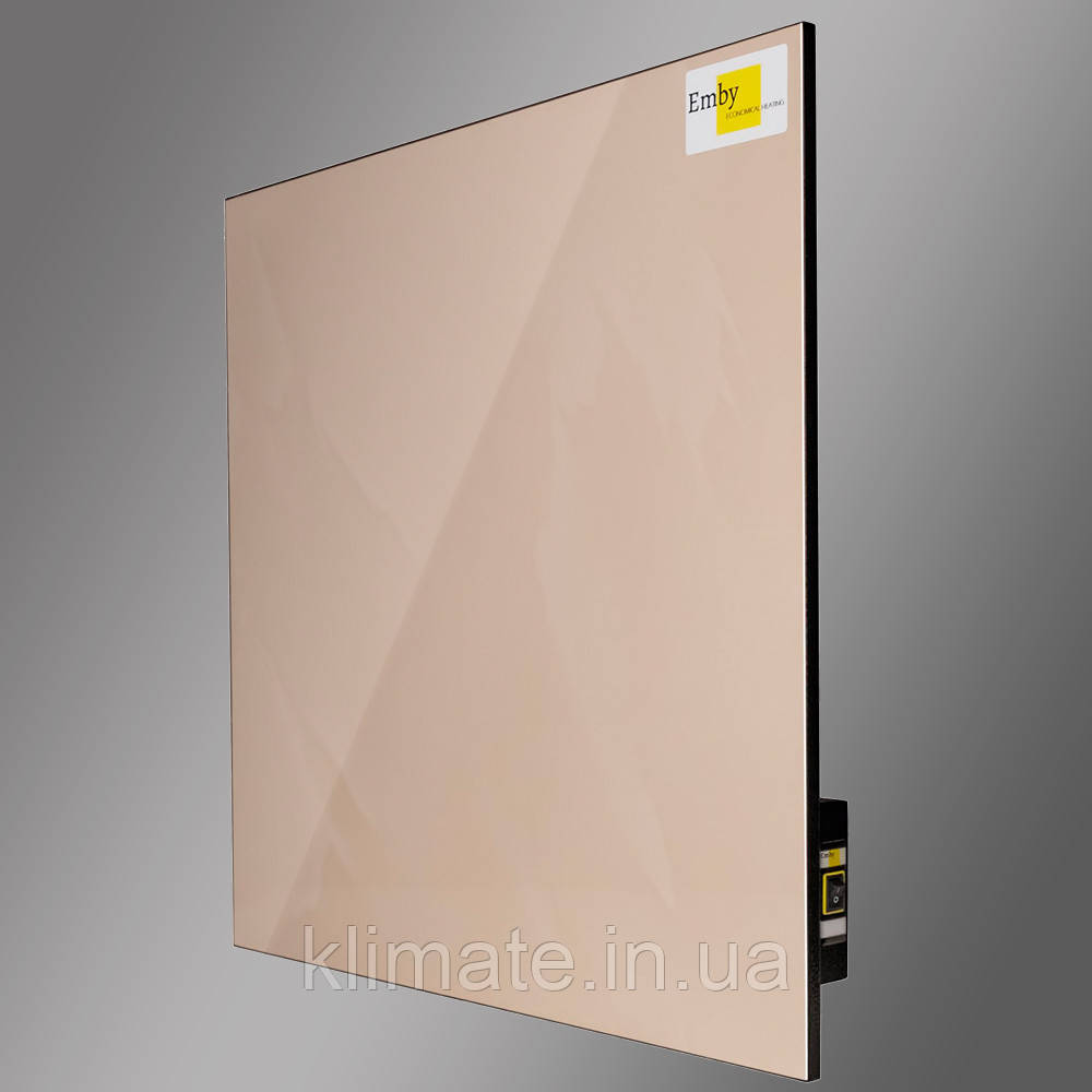 Керамический обогреватель Emby CH-400 бежевый с кнопкой на 8 кв.м - фото 1 - id-p1383930826