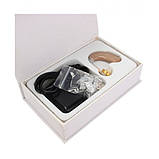 Слуховий апарат Axon C-109 завушний акумуляторний з зарядним пристроєм, фото 2