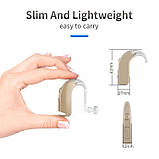 Слуховий апарат Axon A-208B акумуляторний завушний, фото 7