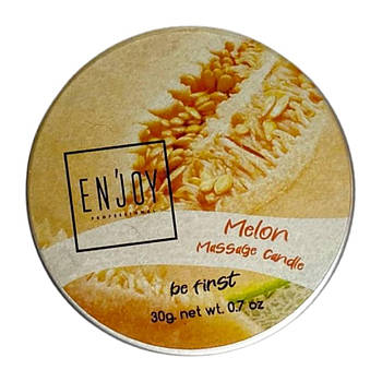 Масажна свічка Enjoy Professional Melon Диня 30 грам