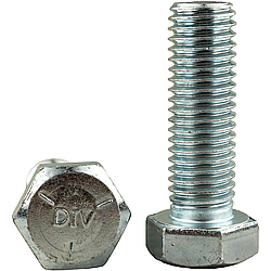 Болт дюймовий 5/8"-11x2" (51 мм) UNC Gr5 ASME B 18.2.1 HHCB/HCS ПР