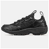 Мужские кроссовки Nike ACG Air Mada Black, черные кожаные кроссовки найк асг аир мада
