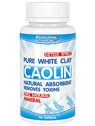 Біла глина (Каолін) у капсулах № 90, очищення організму, при отруєнні, інтоксикації