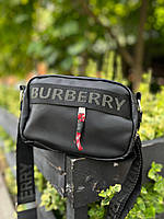 Мужская сумка кросс-боди Burberry черная повседневная, Мужские городские сумки Стильные сумка
