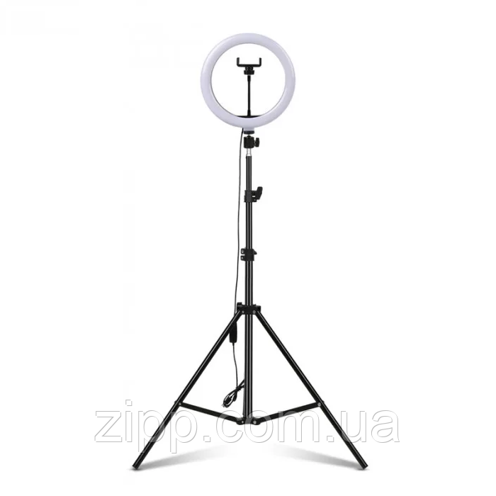 Кільцева LED лампа QX-260 (26см) + штатив 2 метри