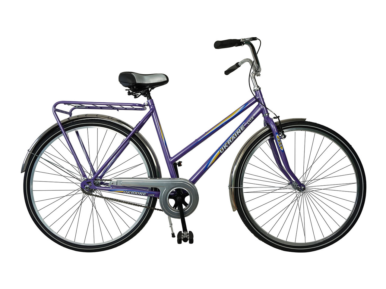 Велосипед ХВЗ 28″ LUX65CZ Cталь ліловий
