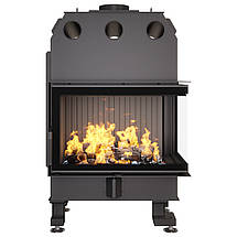 Камінна топка кутова SAVEN Energy 75х50х47R Black (15,1 kW) ECO, фото 3