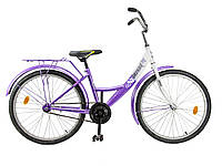 Велосипед ХВЗ 24" 01-2 Сталь Подростковый лиловый