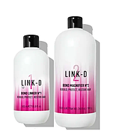 Набор для защиты и восстановления волос Elgon Blond Linker Link-D Salon 500 мл/1000 мл