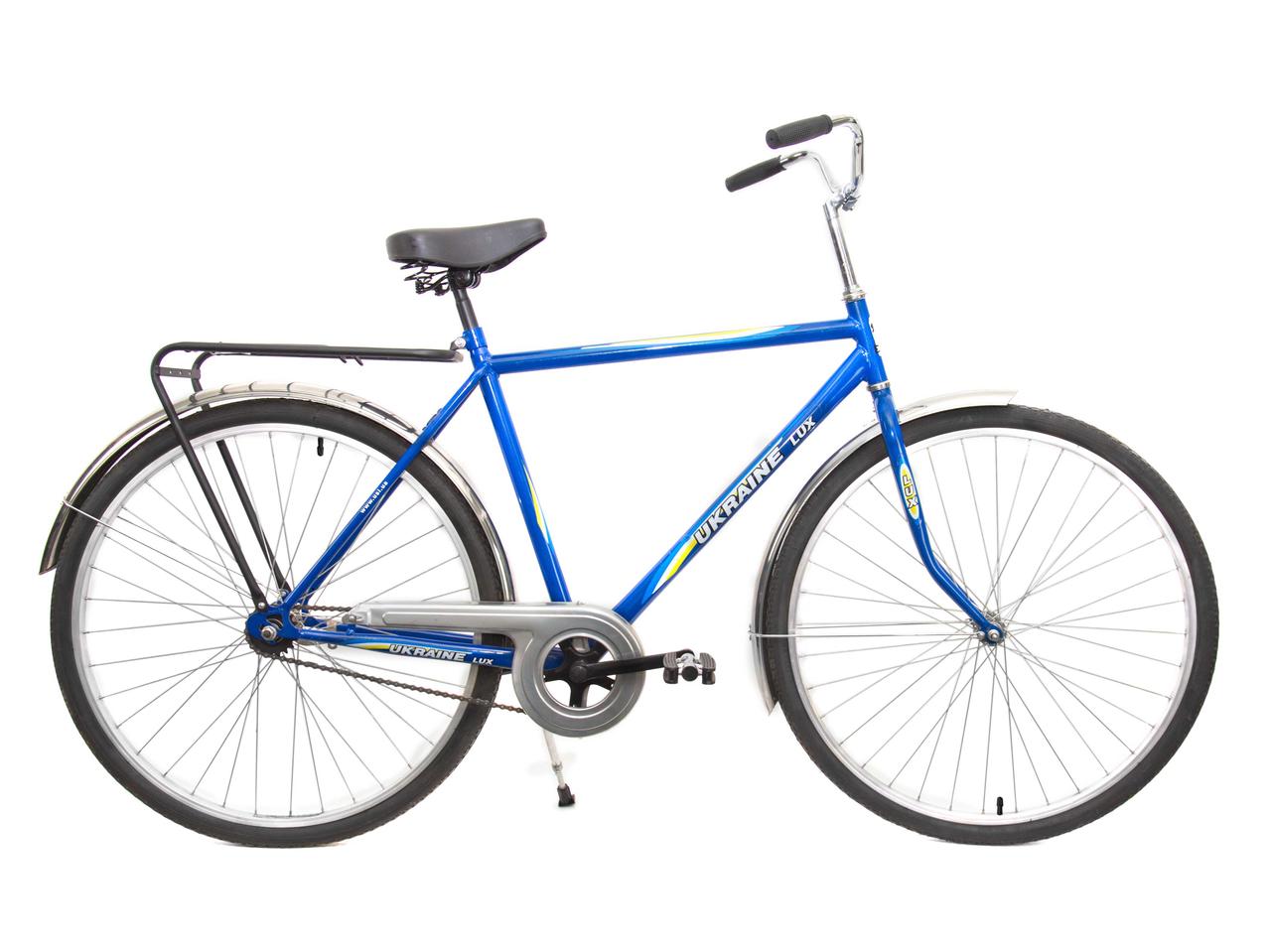 Велосипед ХВЗ 28″ LUX64 Cталь синій