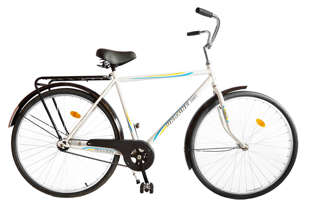 Велосипед ХВЗ 28″ LUX64 Cталь білий