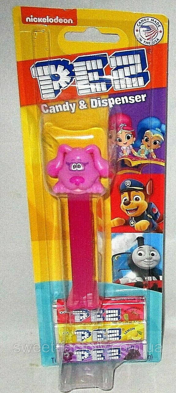 Pez Nickelodeon Nick Jr. Blue's Clues & You! Magenta Пурпуровий 3s 24g