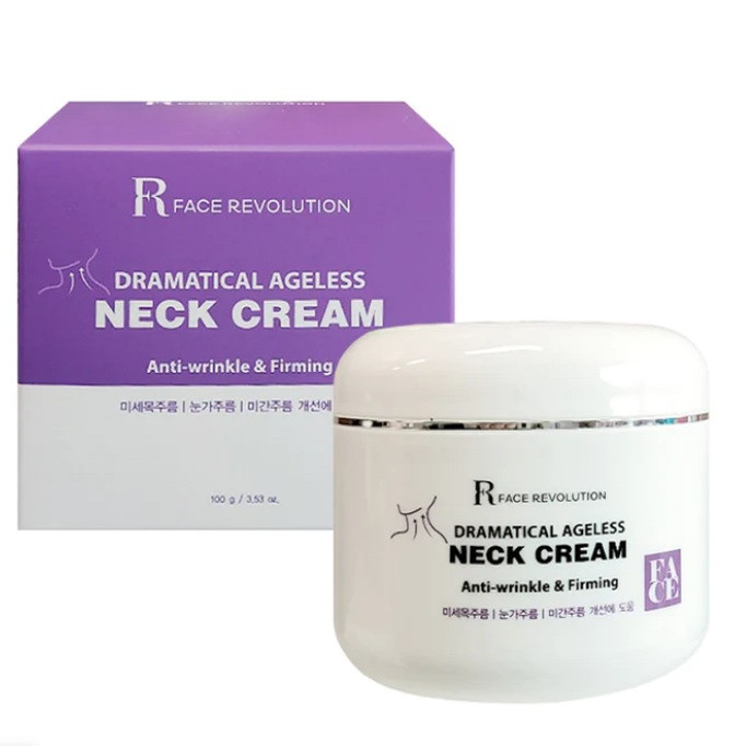 Антивіковий крем для шиї та зони декольте Face Revolution Dramatical Ageless Neck Cream 100 мл