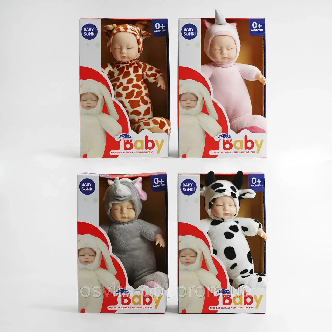 Пупс 1824-5/6/7/8 (24) 4 види, м'якотілий, говорить мама-тато, плаче, сміється, в коробці, фото 1