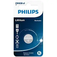 Батарейка Philips Lithium CR CR1620/00B Dark Gray