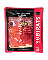 Хамон Серрано нарезка Subirats SSS Jamon Serrano Reserva, 250 г (8436543752168)