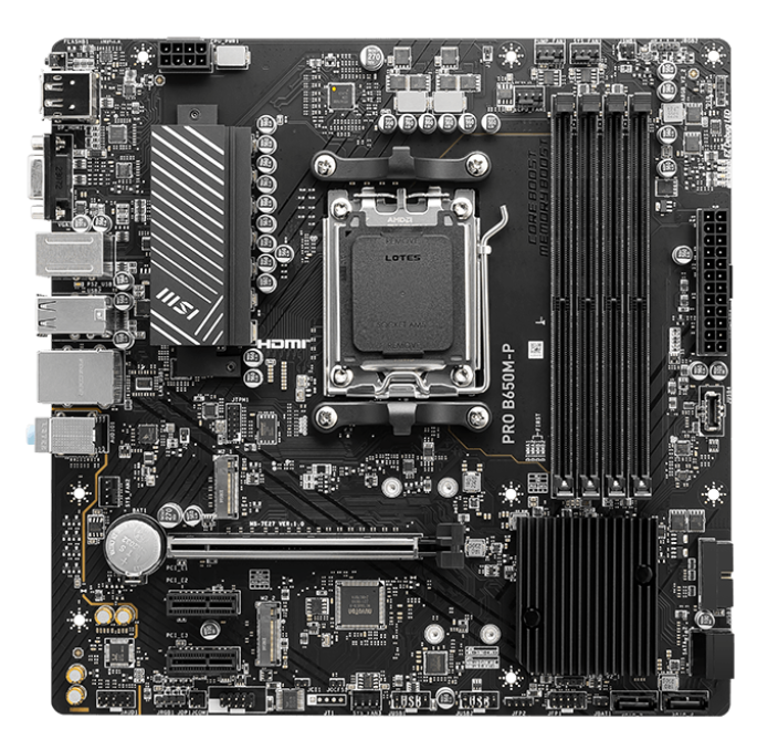 Материнська плата MSI PRO B650M-P, фото 1