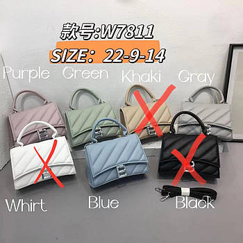 Сумочка крос-боді жіноча 22*14 см з клапаном і довгим ремінцем у різних кольорах VV