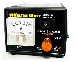 Зарядний пристрій акумулятора 12V, 150-250V, ЗП авто мото, амперметр і регулятор струму