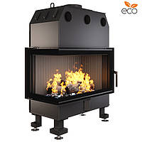 Каминная топка угловая SAVEN Energy 85х50х47L Black (17,0 kW) ECO