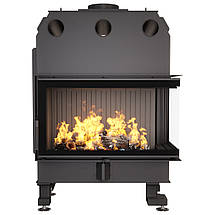 Камінна топка кутова SAVEN Energy 85х50х47R Black (17,0 kW) ECO, фото 3