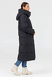 Пальто пуховик зимове жіноче SNOW OWL 23522-1 розмір S, M, XL, фото 7