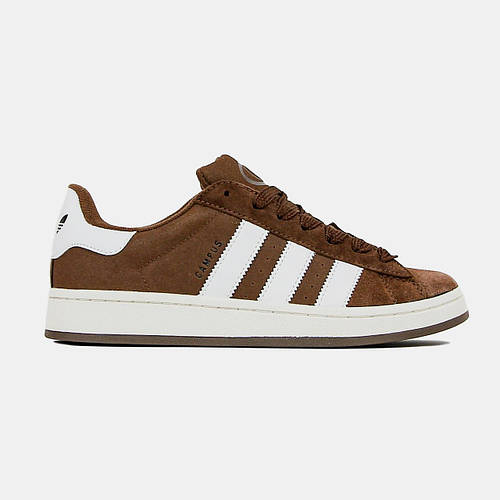 Кроссовки женские Adidas Campus Brown White коричневый осень весна кеды ...