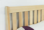 Ліжко двоспальне дерев'яне букове Каміла, фото 3