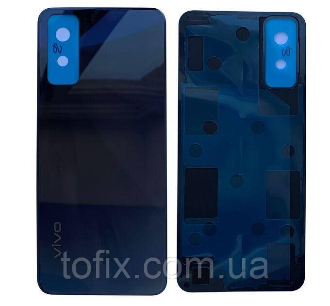 Задня панель корпусу (кришка акумулятора) Vivo Y20 оригінал, Obsidian Black