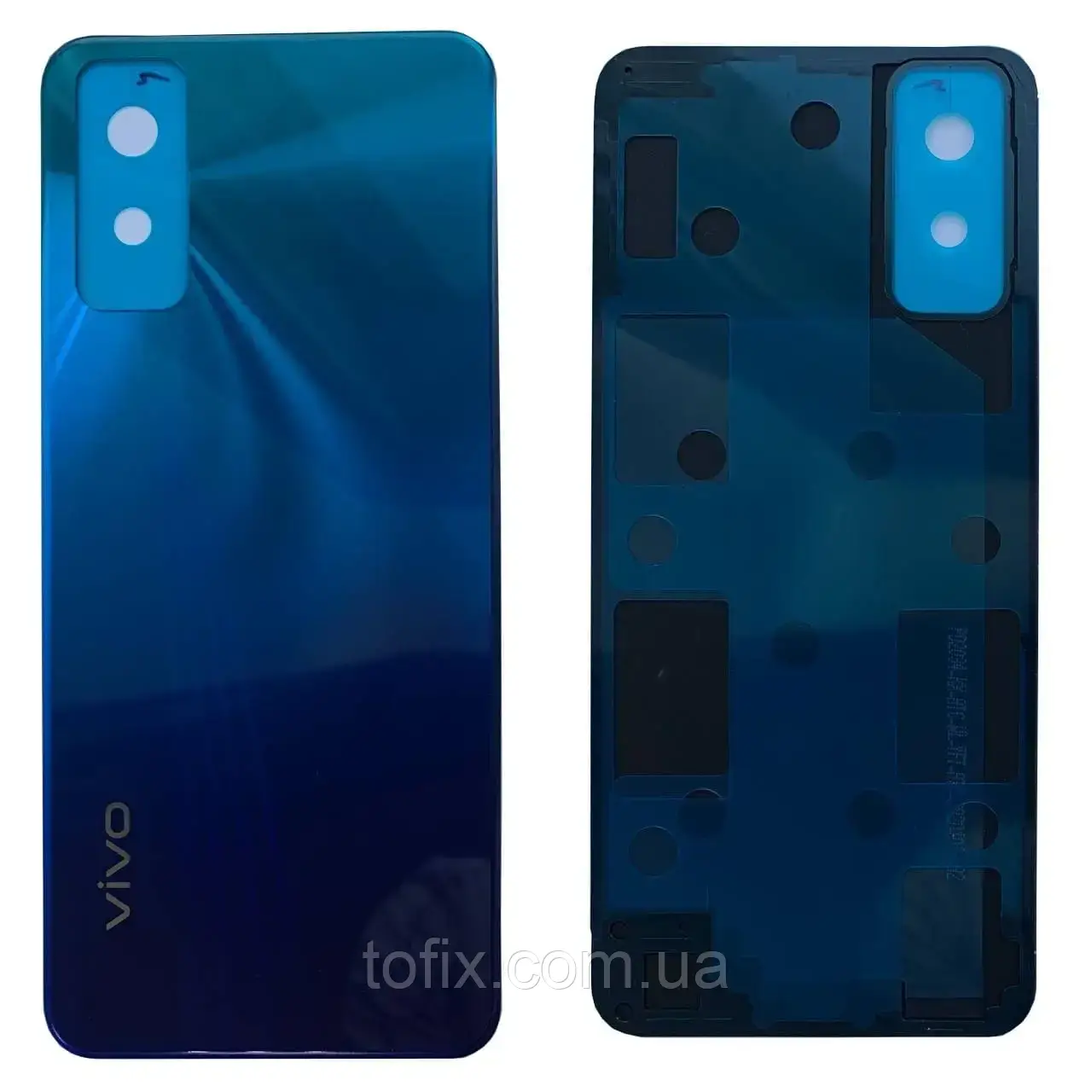 Задня панель корпусу (кришка акумулятора) Vivo Y20 оригінал, Nebula Blue